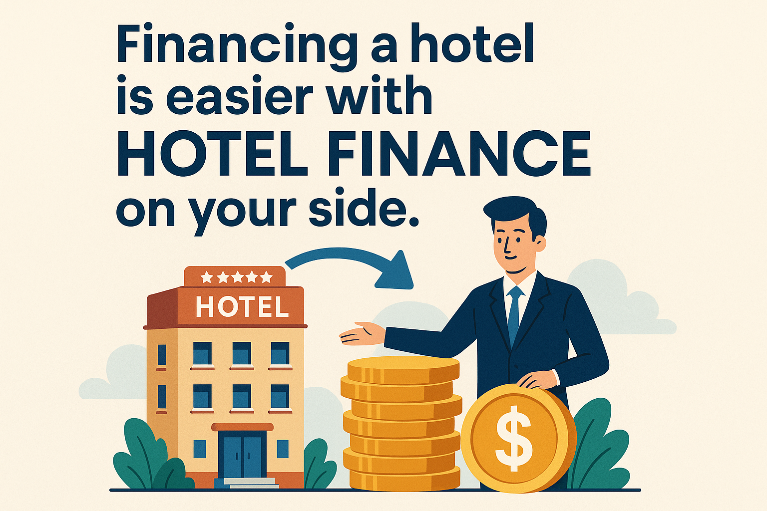 Financing a Hotel is easier with Hotel Finance on your side