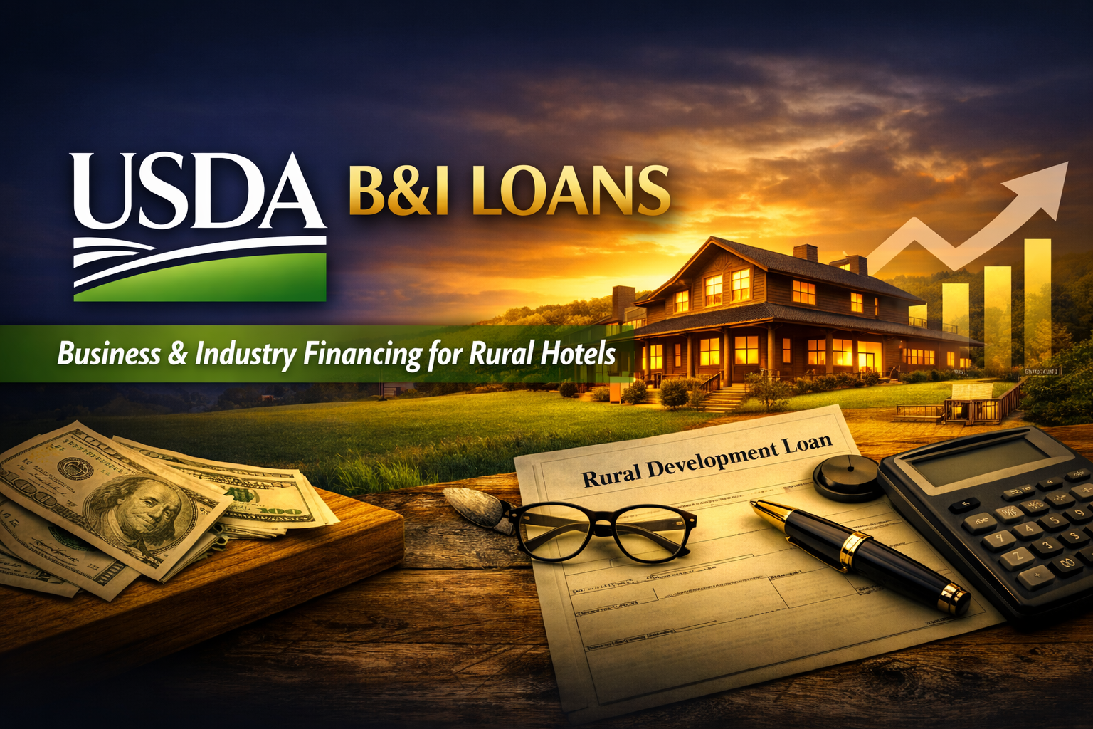 Hotel Finance offers USDA B&I Loans on Hotel Properties in eligible areas