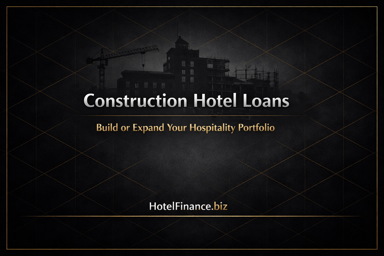 Construction Loans | Hotel Finance Construction Loans