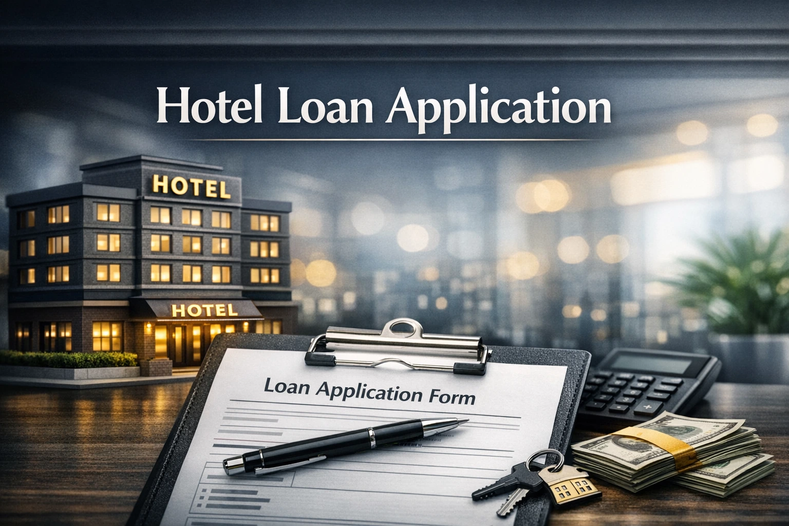Hotel Finance Online Hotel Loan Application
